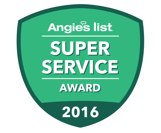 badge Angies List super service award 2016